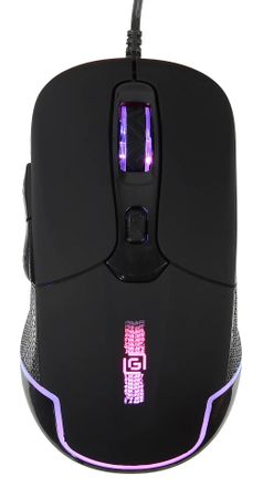 Мышь проводная Oklick 965G RACER, игровая, оптическая, USB, 2400dpi, черный [1018258]