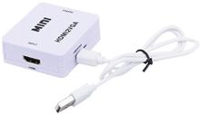 Изображение товара Переходник аудио-видео PREMIER 5-983M HDMI к VGA Jack 3.5 белый