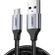Изображение товара Кабель UGREEN US290,  micro USB (m) -  USB (m),  1.5м,  2A,  серый [60147]