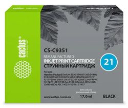 Картридж Cactus CS-C9351, черный