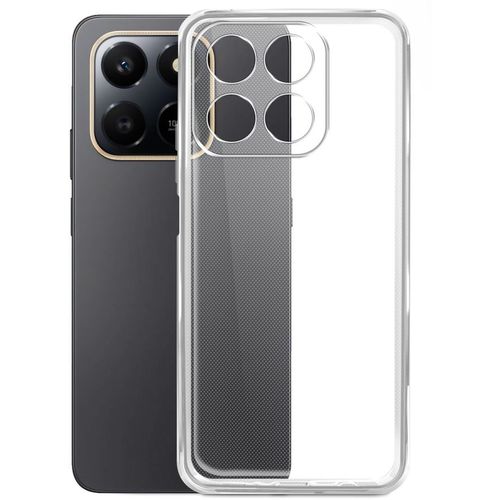 Чехол (клип-кейс) BORASCO Silicone Case, для Honor X7d/400 Smart, прозрачный [75890]