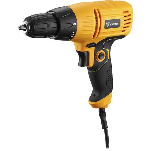 Дрель-шуруповерт DEKO DKSD500W, сетевой [063-4053]