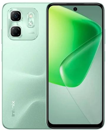 Смартфон INFINIX Hot 50i 4/128Gb, 6.78", IPS, 120Гц, 5000мAч, 2 nano SIM, зеленый