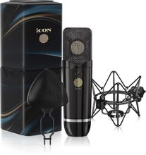 Изображение товара Микрофон ICON Space 87 черный профессиональный студийный конденсаторный XLR