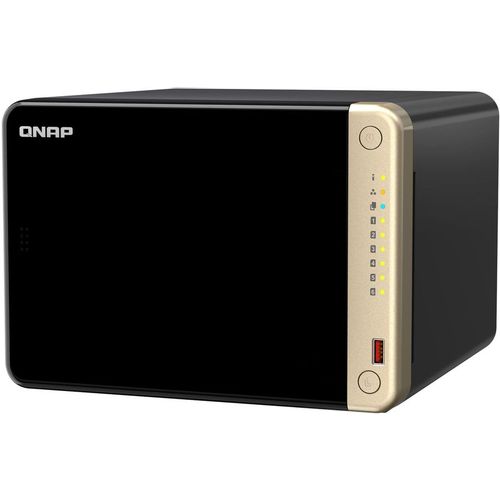 Сетевое хранилище NAS Qnap TS-664-8G, 6-bay, настольный, Celeron, N5095
