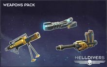 Изображение товара Дополнение для HELLDIVERS Weapons Pack для ПК с русской локализацией