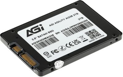 2.5インチ SATA III 内蔵SSD 2TB AGI2K0GIMAI238 AI238 SATA3 SSD - AGI Technology