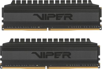 Оперативная память Patriot Viper 4 Blackout PVB432G360C8K DDR4 -  2x 16ГБ 3600МГц, DIMM,  Ret