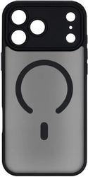 Чехол (клип-кейс) ZIBELINO Matte Shield, для Apple iPhone 17 Pro Max, противоударный, черный