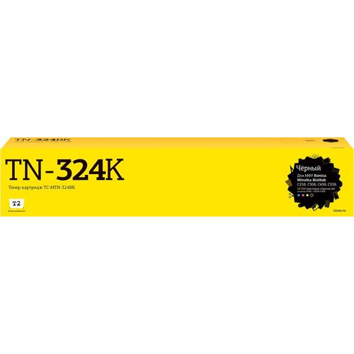 Картридж T2 TC-MTN-324BK, TN-324K/TN-512K/TN-514K, черный