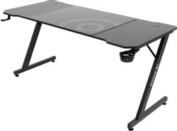 Стол игровой ZONE 51 Trine 160x70, ЛДСП, черный