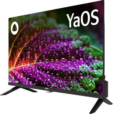 23.6" Телевизор BBK 24LEX-7219/TS2C (B), HD, черный, СМАРТ ТВ, YaOS ...