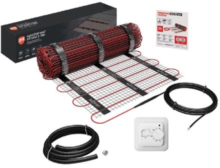 Мат нагревательный Royal Thermo Master Mat RT MM 2-180-1,5 1.5м2 1.5м 270Вт красный