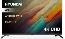 43" Телевизор Hyundai H-LED43BU7006, 4K Ultra HD, черный, СМАРТ ТВ, Android TV