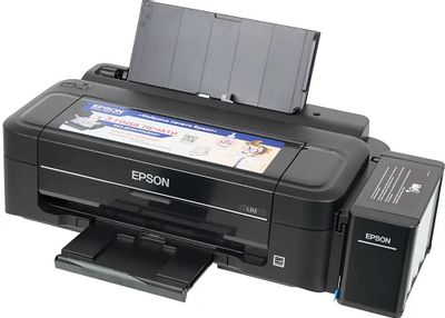 Принтер струйный Epson L312 цветная печать, A4, цвет черный [c11ce57403]