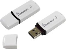 Флешка USB SMARTBUY Paean 8ГБ, USB2.0, белый [sb8gbpn-w] – купить в ...