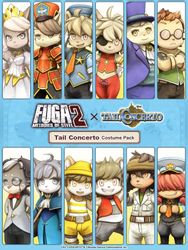 Изображение товара Дополнение к игре Fuga: Melodies of Steel 2 CyberConnect2 Tail Concerto Костюмы Изображение товара Дополнение к игре Fuga: Melodies of Steel 2 CyberConnect2 Tail Concerto Костюмы