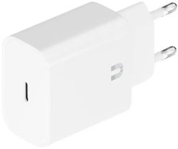 Изображение товара Сетевое зарядное устройство  Uzay,  USB-C, 20Вт, 3A, белый [uz-wc20-tc-015-wh]