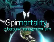 Изображение товара Игра CLOCKWORK BIRD Spinnortality cyberpunk management симулятор для ПК цифровой ключ