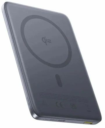 Внешний аккумулятор (Power Bank) BASEUS PicoGo AM41,  10000мAч,  серый [e0027200]