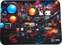 Коврик для мыши Cactus Wires ткань, 400х300х3мм