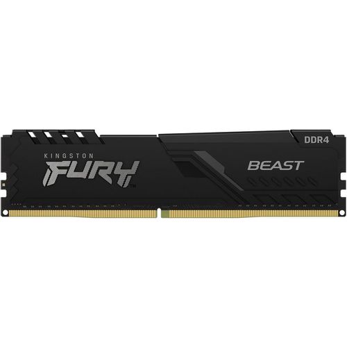 Оперативная память Kingston Fury Beast Black KF436C17BB/8 DDR4 - 1x 8ГБ 3600МГц, DIMM, Ret