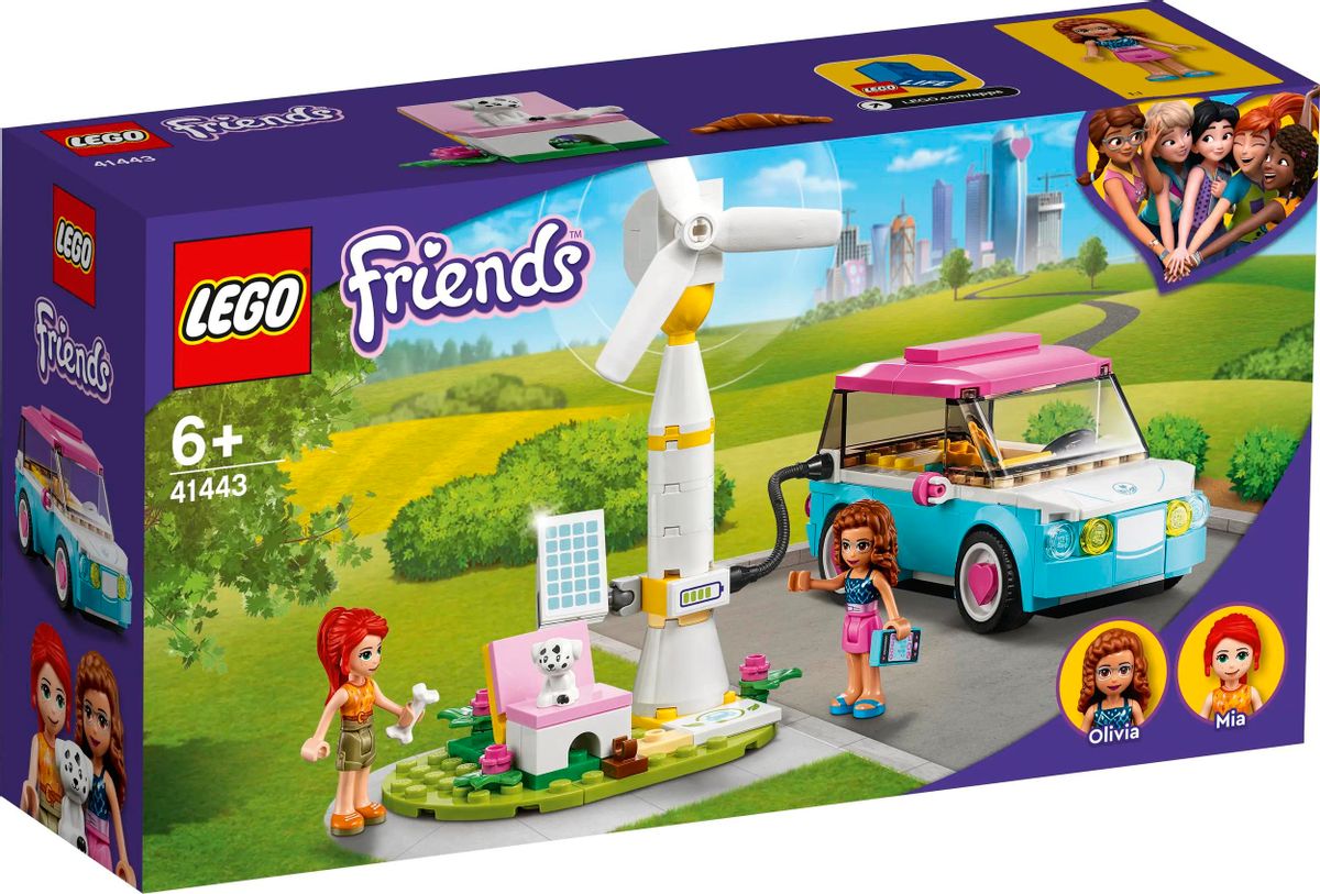 Инструкция, руководство по эксплуатации для конструктор Lego Friends  Электромобиль Оливии, 41443 (1460678) - скачать Ситилинк