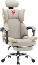 Изображение товара Игровое кресло DEFENDER Ego экологическая кожа до 120 кг комфортное регулировка Изображение товара Игровое кресло DEFENDER Ego экологическая кожа до 120 кг комфортное регулировка