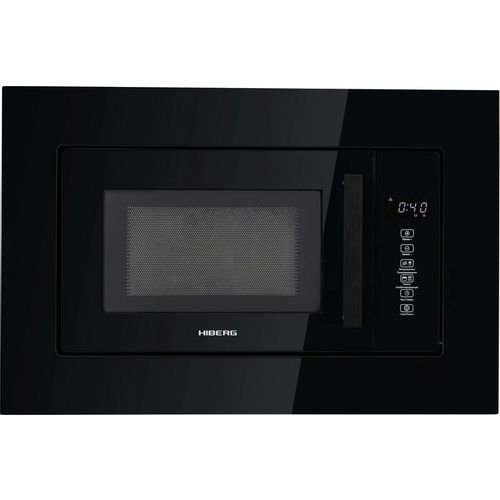 Встраиваемая микроволновая печь HIBERG i-VM 6502 B, 20л, 800Вт, черный