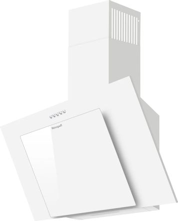 Вытяжка каминная WEISSGAUFF Sigma 60 PB WH,  кнопочное управление,  белый [356150]