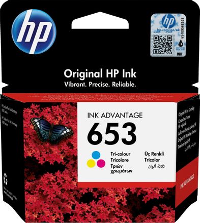 Картридж HP 653, многоцветный / 3YM74AE