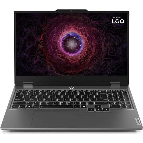 Ноутбук игровой Lenovo LOQ 15ARP9, 15.6", 2024, IPS, AMD Ryzen 5 7235HS 3.2ГГц, 4-ядерный, 16ГБ DDR5, 512ГБ SSD, NVIDIA GeForce RTX 3050 для ноутбуков - 6 ГБ, TGP 95Вт, без операционной системы, серый [83jc0057ps]