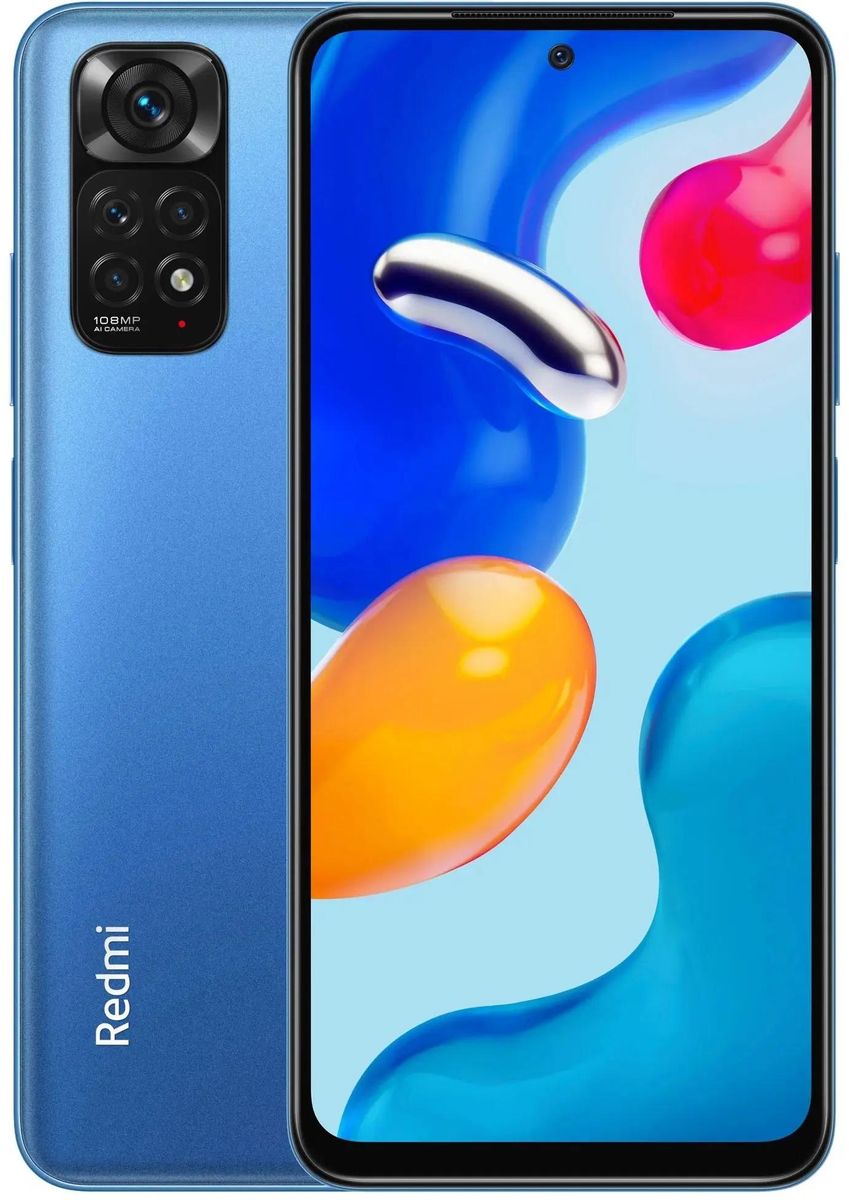 Смартфон Xiaomi Redmi Note 11S 6/64Gb, синий – купить в Ситилинк | 1697658