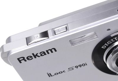 Цифровой компактный фотоаппарат Rekam iLook S990i, серебристый – купить ...