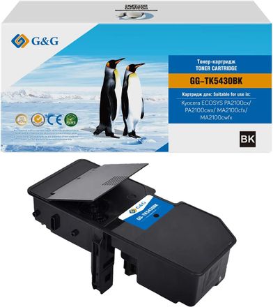 Картридж G&G GG-TK5430BK, TK-5430K, черный / GG-TK5430BK