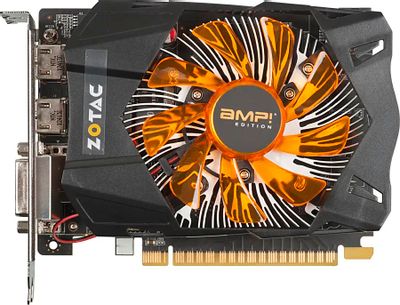 Видеокарта Zotac NVIDIA  GeForce GTX 650Ti 2ГБ GDDR5, Ret [zt-61103-10m]