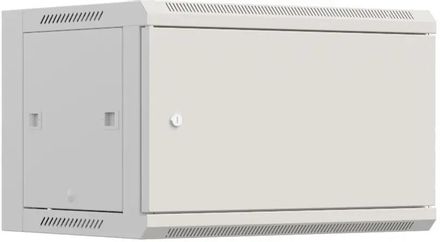 Шкаф коммутационный БАСТИОН SKAT TB-6W645FF-G 4411 настенный,  металлическая передняя дверь,  6U,  600x370x450 мм