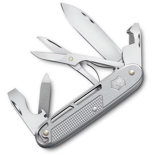 Складной нож Victorinox Synergy X Alox, функций: 10, 93мм, серебристый, коробка картонная [0.8226.26]