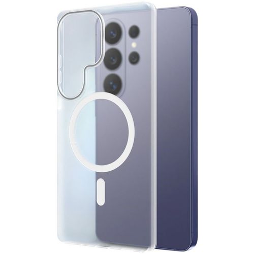 Чехол (клип-кейс) BORASCO Ice Magnet Case, для Samsung Galaxy S26 Ultra, прозрачный [76379]