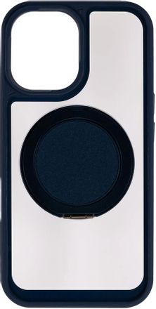 Чехол (клип-кейс) ZIBELINO Ring Stand 360, для Apple iPhone 16, синий [zrs-apl-16-360-blu]