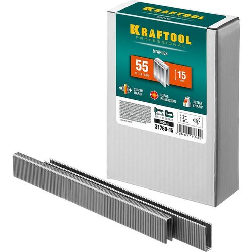 Скобы для степлера Kraftool 31789-15