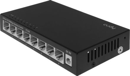 Коммутатор CUDY FS108, неуправляемый, 8 RJ-45, 10/100/1000 Мбит/с