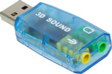 Звуковая карта USB TRUA3D