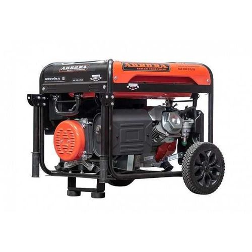 Бензиновый генератор Aurora AGE 8500 D Plus, 220 В, 7.5кВт, на колёсах с АКБ [14683]