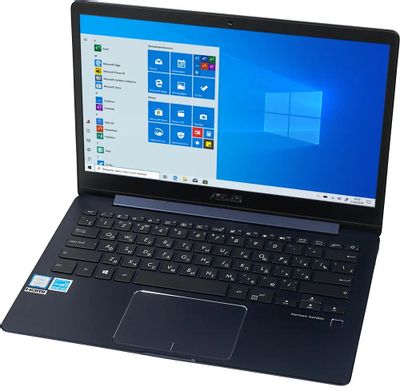 Ноутбук ASUS Zenbook UX331UA-EG156T 90NB0GZ1-M04880, 13.3", Intel Core i3 8130U 2.2ГГц, 2-ядерный, 4ГБ LPDDR3, 128ГБ SSD,  Intel UHD Graphics  620, Windows 10 Home, темно-синий
