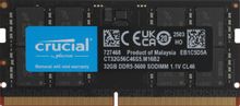Изображение товара Оперативная память Crucial CT32G56C46S5 DDR5 -  1x 32ГБ 5600МГц, для ноутбуков (SO-DIMM),  Ret