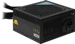 Блок питания AZZA PSAZ-750W, 750Вт, черный