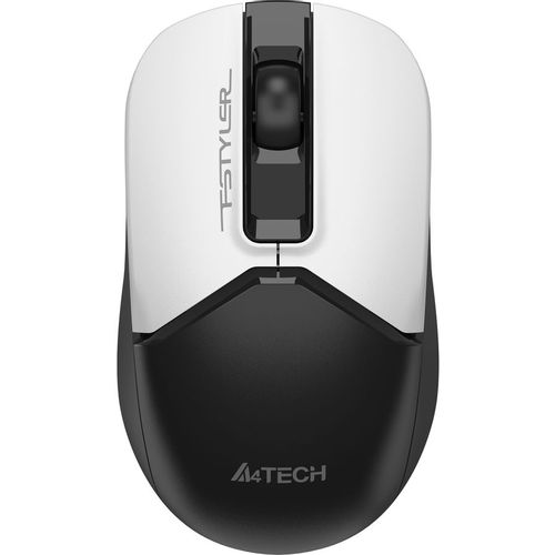 Мышь беспроводная A4TECH Fstyler FG12S Panda, радио, оптическая, USB, 1200dpi, белый и черный