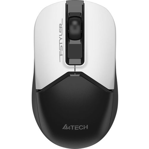 Мышь беспроводная A4TECH Fstyler FG12S Panda, радио, оптическая, USB, 1200dpi, белый и черный