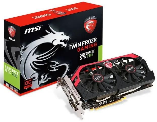 MSI NVIDIA GeForce GTX 760 2 GDDR5 Ret n760 tf 2gd5 833485